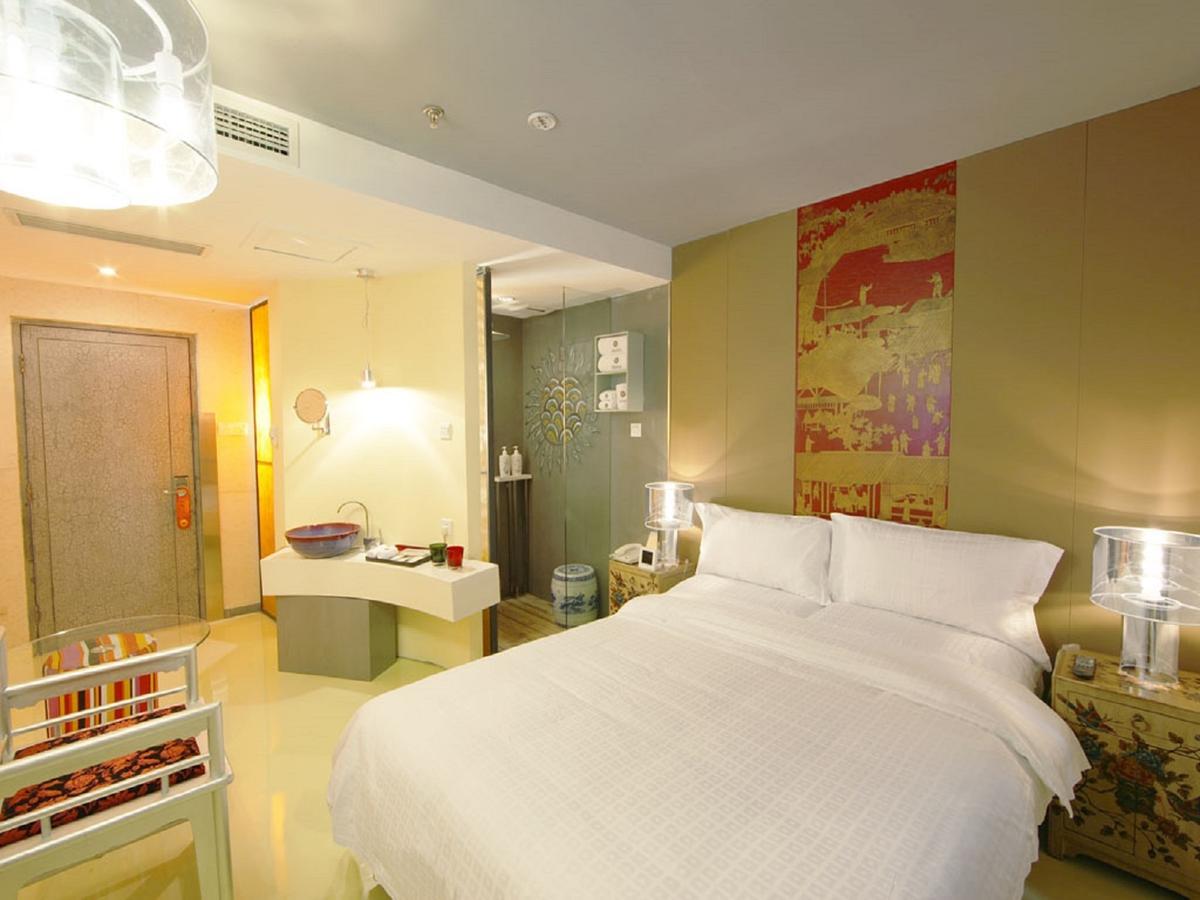צ'ינגדאו China Community Art Habitat Hotel מראה חיצוני תמונה