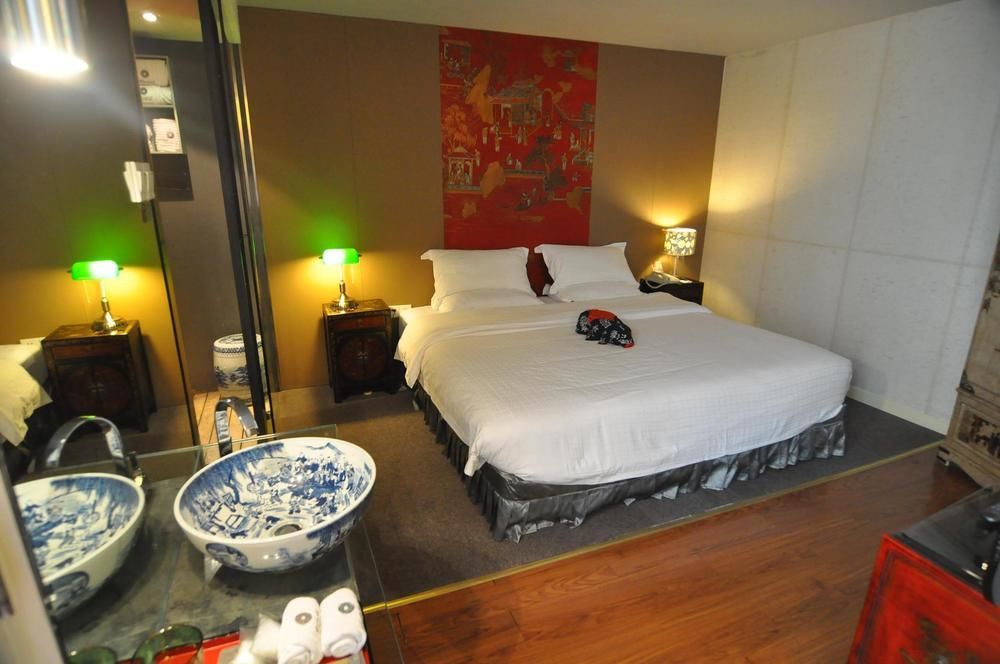 צ'ינגדאו China Community Art Habitat Hotel מראה חיצוני תמונה